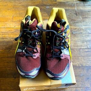 ASICS UB3-S Gel-Nimbus 9.5 rum raisen/green sheen